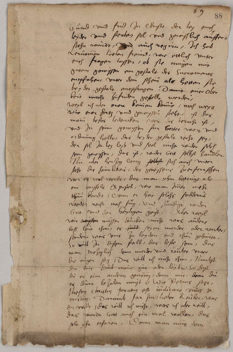 Luther an die Evangelischen in Leipzig 11. April 1533