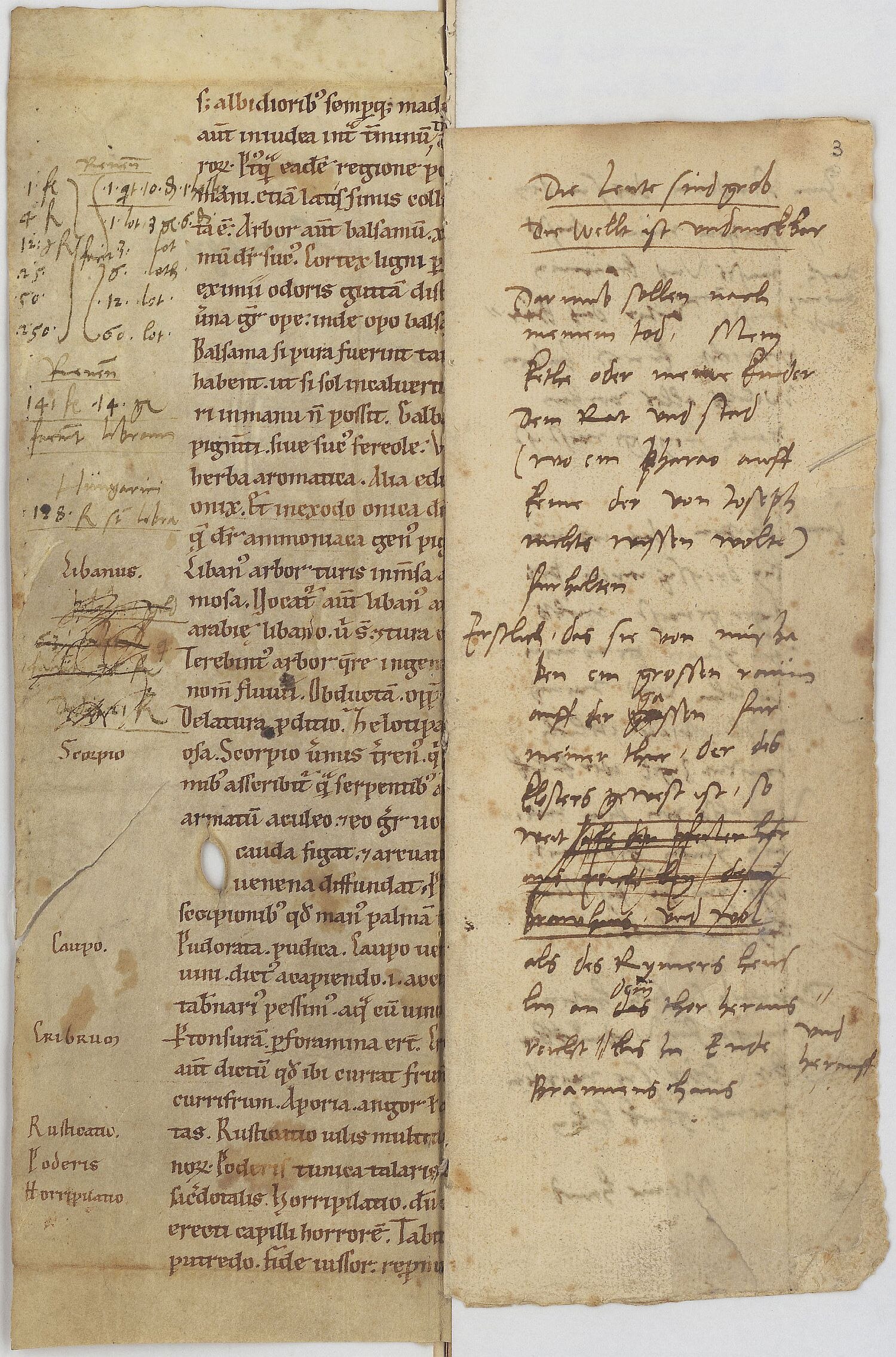 Druck eines gegen Luther gerichteten Flugblattes aus der Zeit nach 1530. Überliefert ist es im Nachlass des Dresdner Arztes Georg Ernst (1900 – 1990), den das Hauptstaatsarchiv Dresden erwarb. (SächsStA-D, 12674 Personennachlass Georg Ernst Nr. 691-17.)  