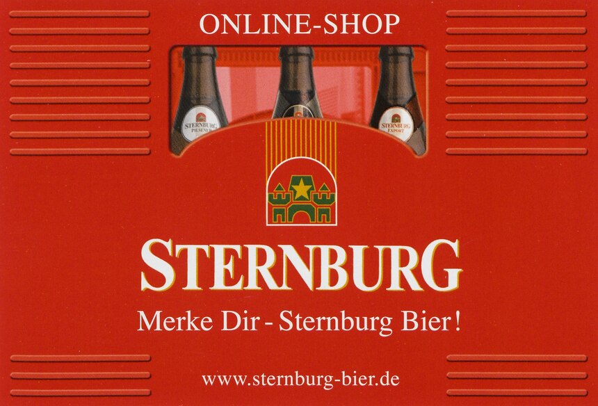 Werbung nach 1990 Bierkasten