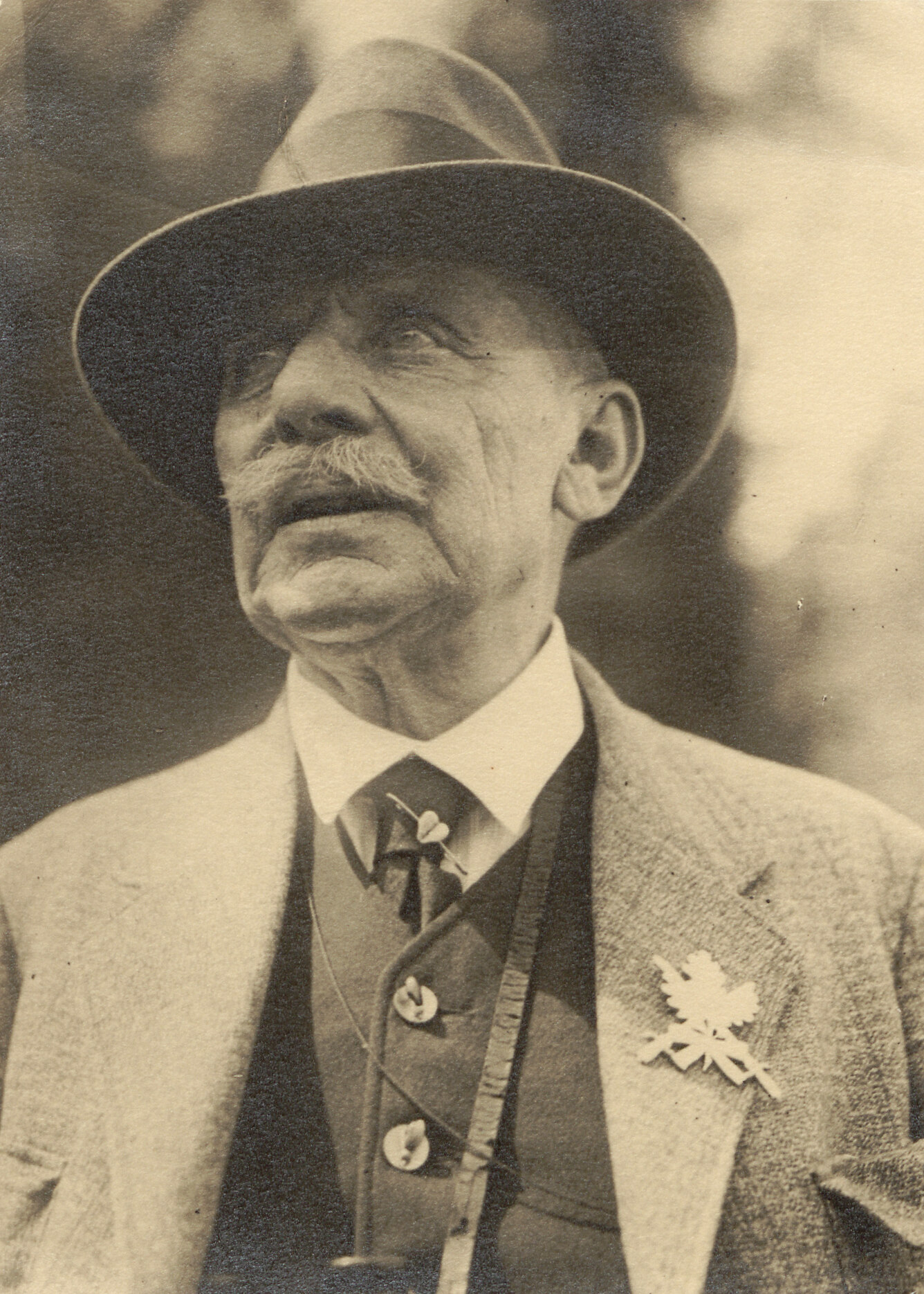 Joseph Speck von Sternburg, um 1910
