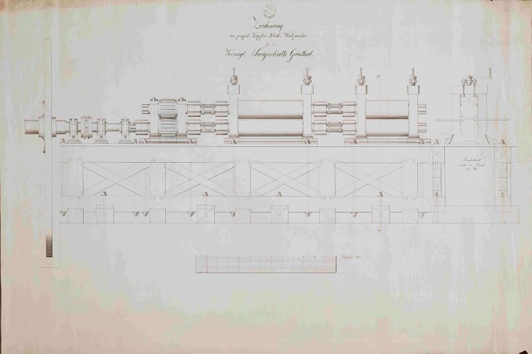 Bild: SächsStA-F, 40044 Generalrisse, Nr. 1-K 18533 