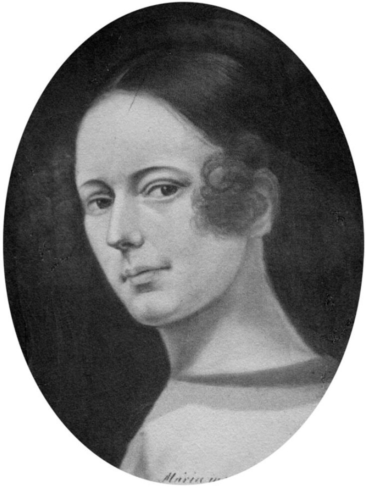 Porträt, Maria von Hormayr geb. Speck von Sternburg