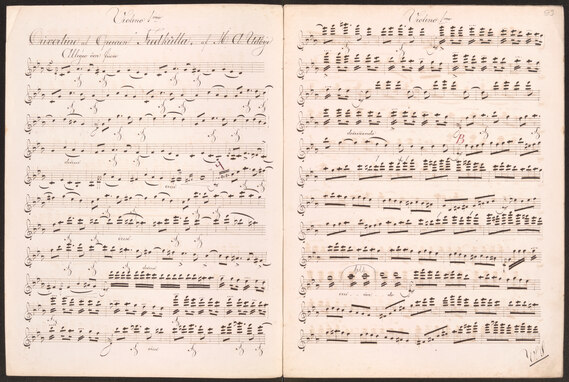 Der Scan zeigt Musikalien.